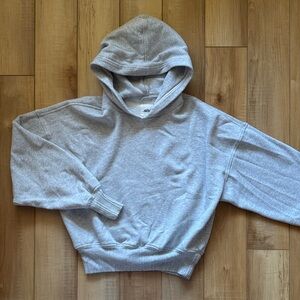 Aerie Gray Hoodie Sweatshirt size XS